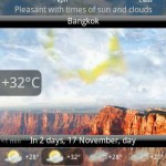 Animated Weather Widget, Clock Android