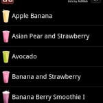 Smoothie Recipes Android App