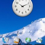 Chrome Clock Widget Android Widget