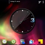 Custom Clock Widget Android App