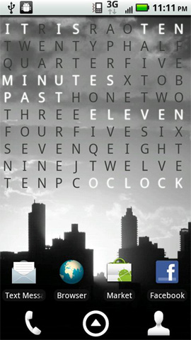 Text Clock Pro