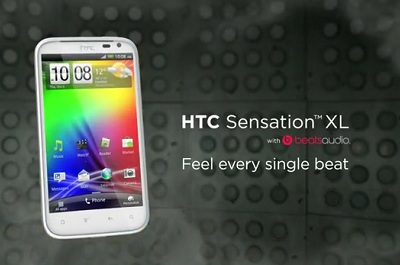 HTC Sensation XL Teaser