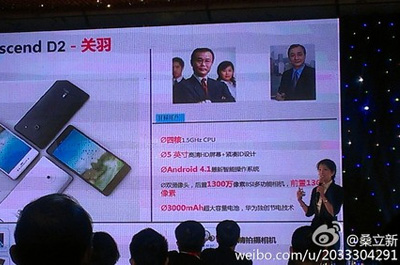 Huawei Ascend D2 Teaser