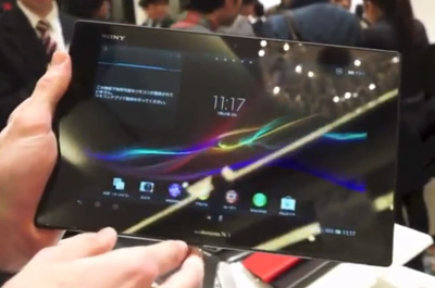 Sony Xperia Tablet Z Teaser