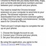 Chrome To Phone Android App