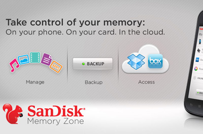 SanDisk Memory Zone Teaser