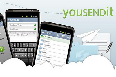 YouSendIt mobile app Teaser