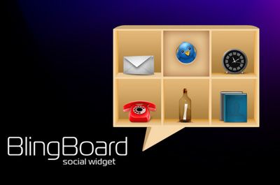 BlingBoard: Social Widget