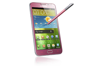 Samsung Galaxy Note pink Teaser