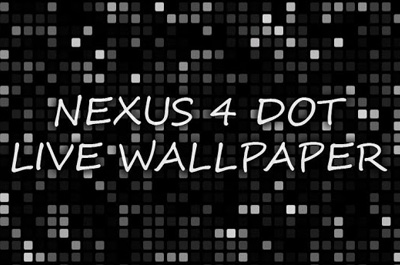 Nexus 4 Punkt Live-Hintergrund